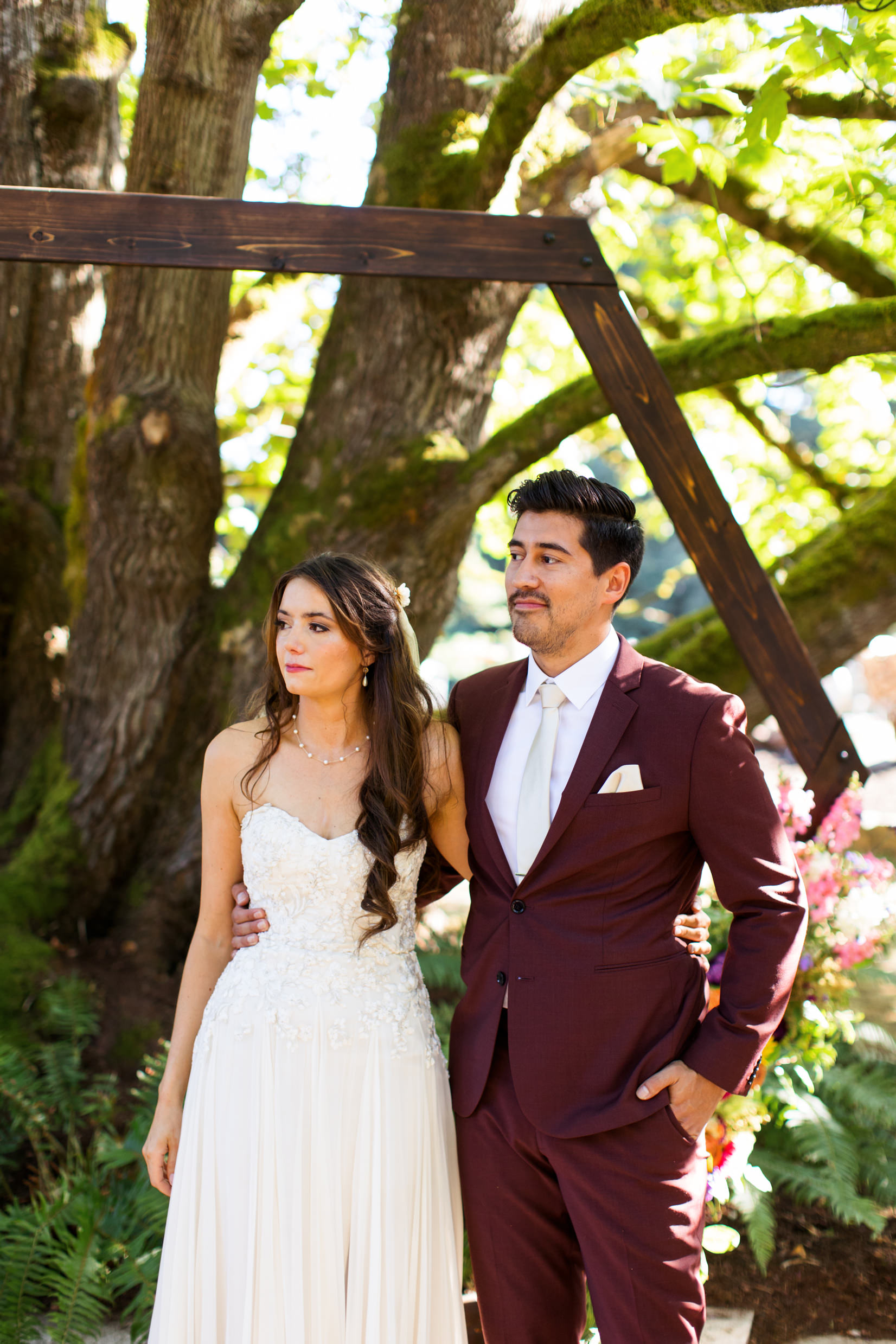 Private Whidbey Island Wedding Photos